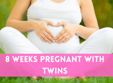 8 Weeks Pregnant with Twins