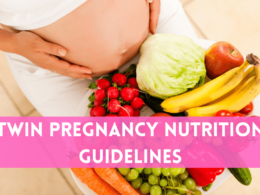 twin pregnancy nutrition guidelines