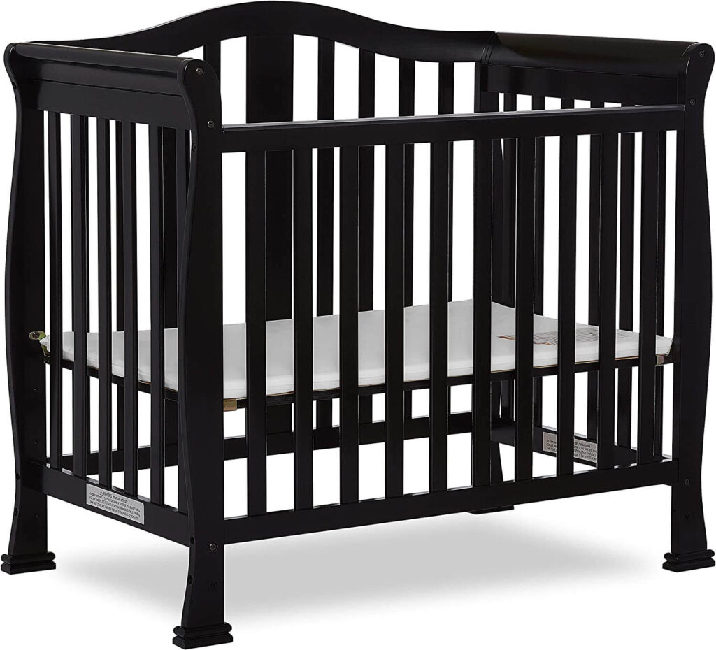 Dream On Me Addison 4-in-1 Convertible Mini Crib
