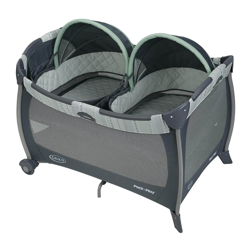 Graco Pack 'n Play Playard with Bassinet for Twins