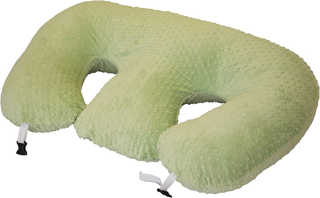 The Twin Z Pillow - Lime Green