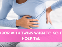 labor with twins when to go to hospital